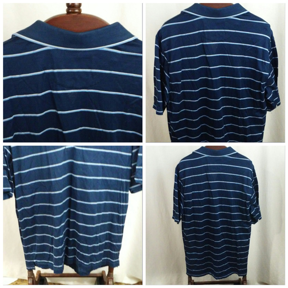 *HP* Nicklaus mens golf polo shirt Sz M Blue-green - Picture 2 of 8